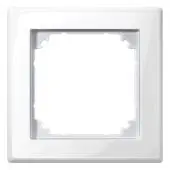 Avaya Secom Rahmen Design Merten M-smart polarweiss glänzend