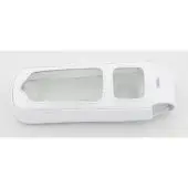 Ledertasche "Wave" für DECT D3 mit Rotationsclip , weiß