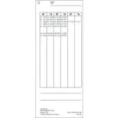 Stempelkarte Typ 1100, 500 Stück