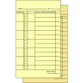 Stempelkarte / Wochen-Lohnkarte (Nr.2), 500 Stück 