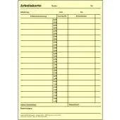 Stempelkarte / Wochen-Lohnkarte (Nr.10)