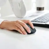 Logitech Maus M235 Grau/ Schwarz