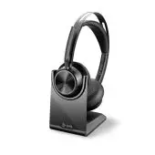 Poly Voyager Focus 2 UC Bluetooth Headset USB-A mit Ladestation
