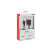 Ednet 5 m DVI/HDMI Videokabel für Audio-/Video-Gerät, TV, Monitor, Computer
