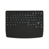 Ateg desinfizierbare Funk-Kompakttastatur mit Touchpad,IP68, schwarz