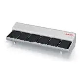 ASCOM CR8-AAAA - Akku-Laderegal passend für 6x Myco 3 Smartphone Akkus - in weiß 