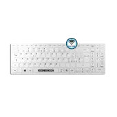 Man & Machine Its Cool Flat Wireless Hygiene Tastatur IP65