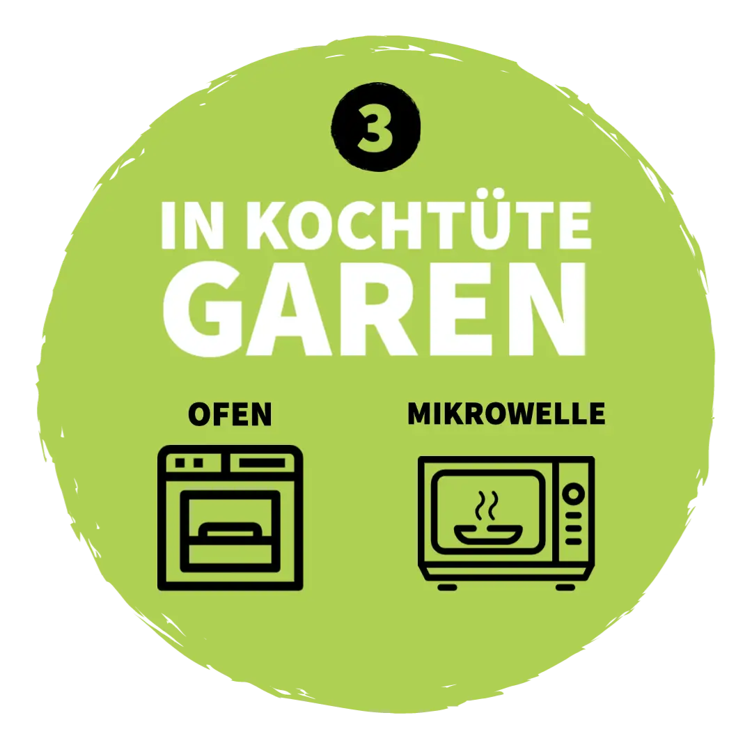Schritt 3 im Ofen garen